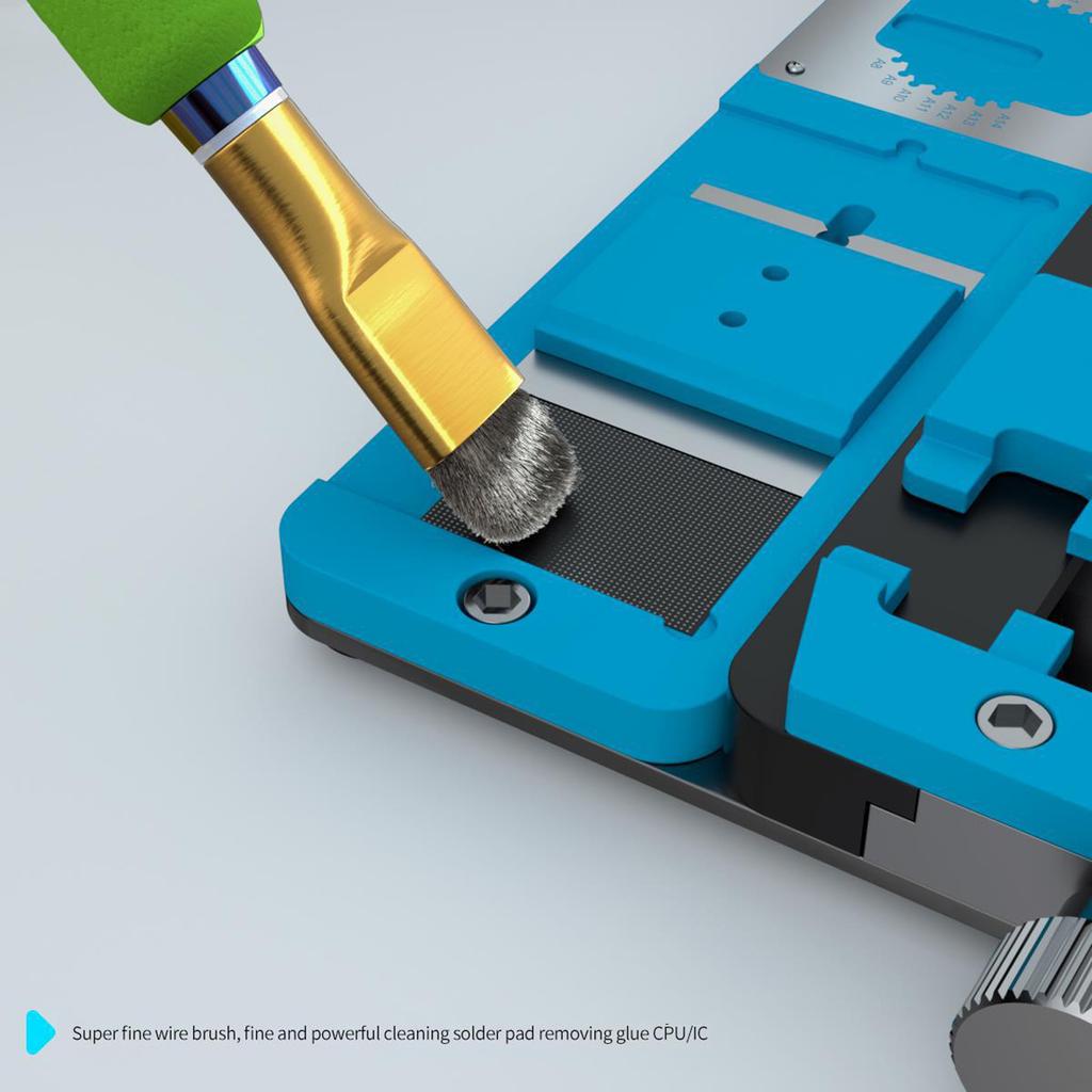 2Pcs Cleaning Brush IC Pad Cleaning Brush Anti-Static Brush Cleaning Motherboard CPU/IC Removal Brush Tools Set