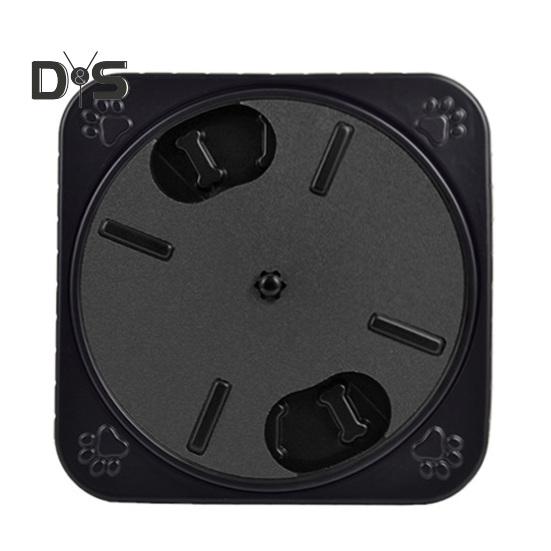 

Подушечка для когтей для собак Многофункциональная пилочка для ногтей для собак Медленное кормление Лакомства Диспенсер для обучения Чистка Когтеточка для здоровых ногтей Веселая игра чёрный