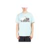 Vans x Ray Barbee x Leica Collaborative Print Sports Crew Neck Short Sleeve T-Shirt Unisex Tops Light-Blue VN0A7PIZYXG
