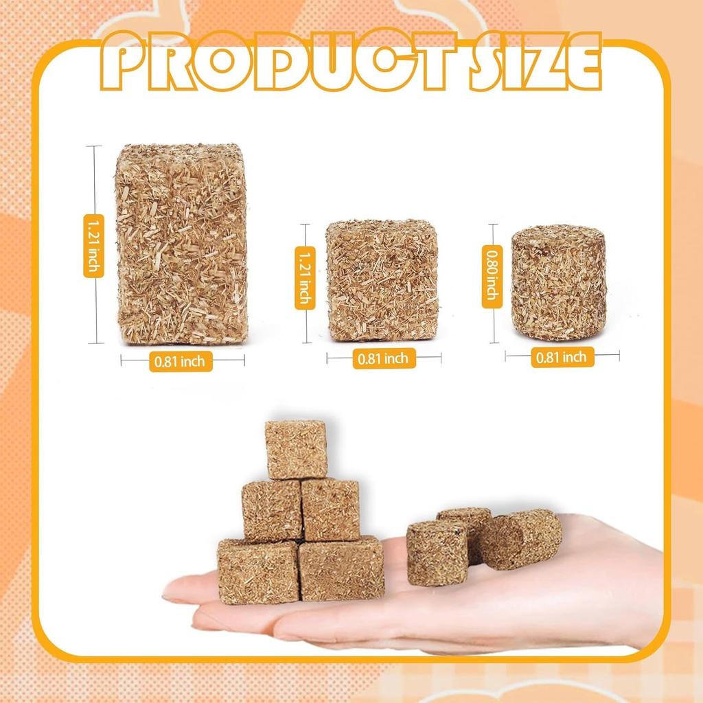 4 Stück Mini-Heuballen Mini-Stroh Heu Miniaturfigur Künstliches Heu Für Mini-Haus Dekoration DIY Herbsternte Basteln
