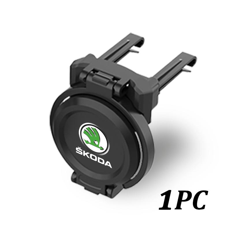 Universal Car Air Outlet Folding Drink Coffee Cup Storage Holder For Skoda Octavia Superb RAPID FABIA KAMIQ KAROQ KODIAQ YETI kybf34