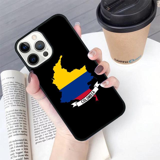 Colombia Flag phone Case Cover For iPhone 17 Air 16 15 14 Plus For apple 16 11 12 13 Pro Max coque