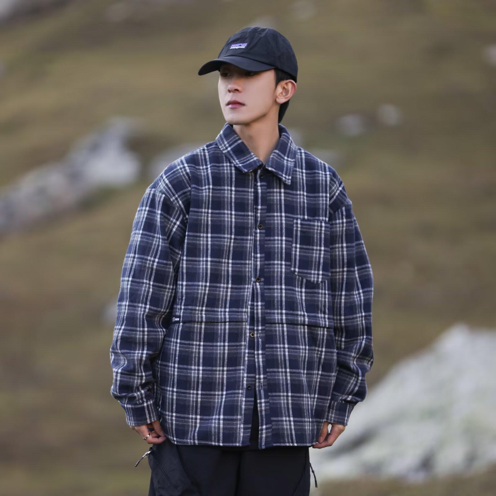 

Рубашка с длинным рукавом с буквенным принтом 2024 года в японском стиле в стиле Гонконга, свободная рубашка для мальчиков, летнее модное универсальное повседневное пальто 2XL темно-синий