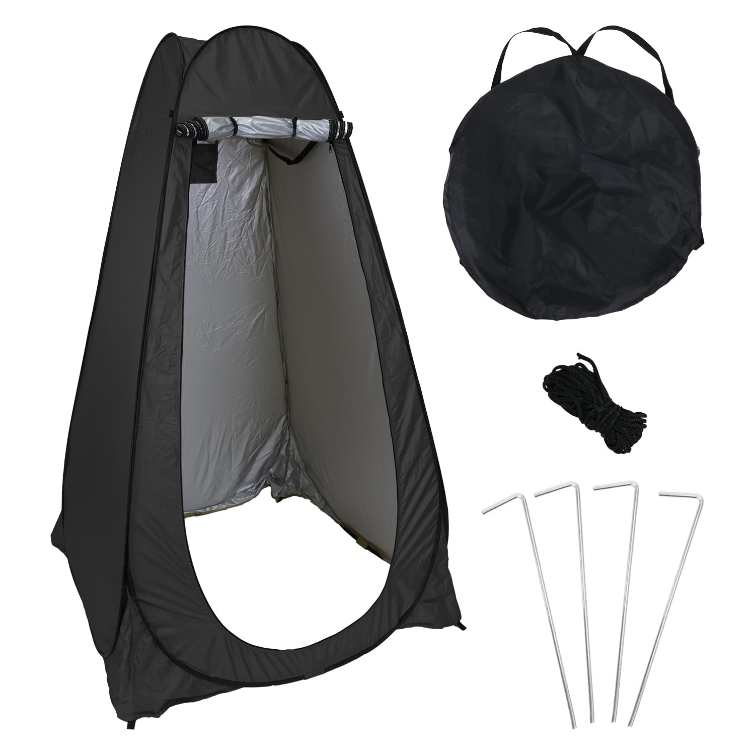 

RAJA Changing Privacy Tent for One Perfect for Changing Disaster and Outdoor Activities Tent Ms. Tent, Easy-to-Open, Person, Camping, Beach, Rooms,