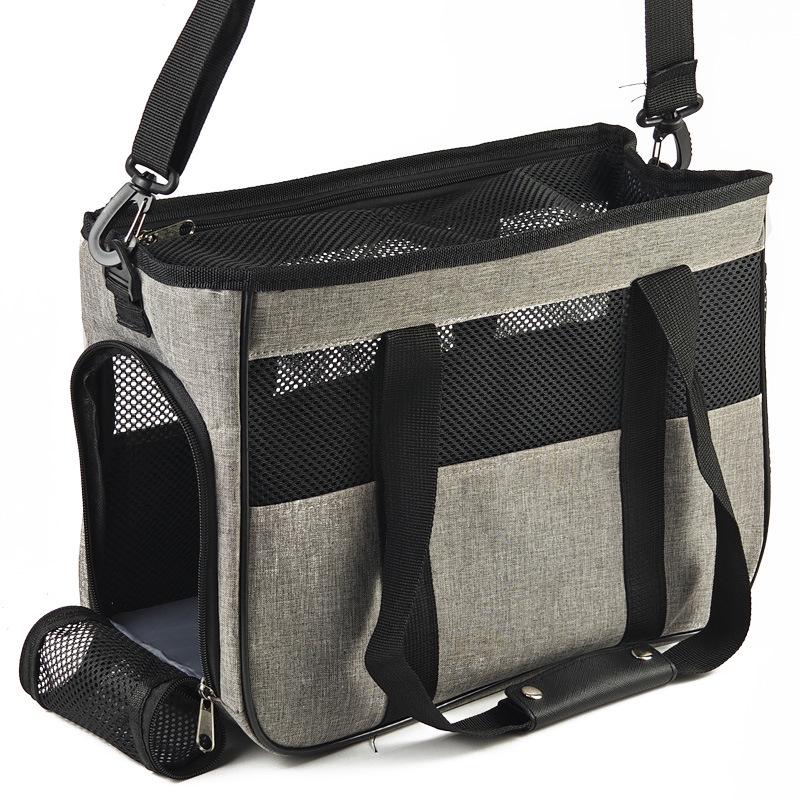 Breathable Mesh Pet Carrier Bag for Dogs, Cats, and Rabbits