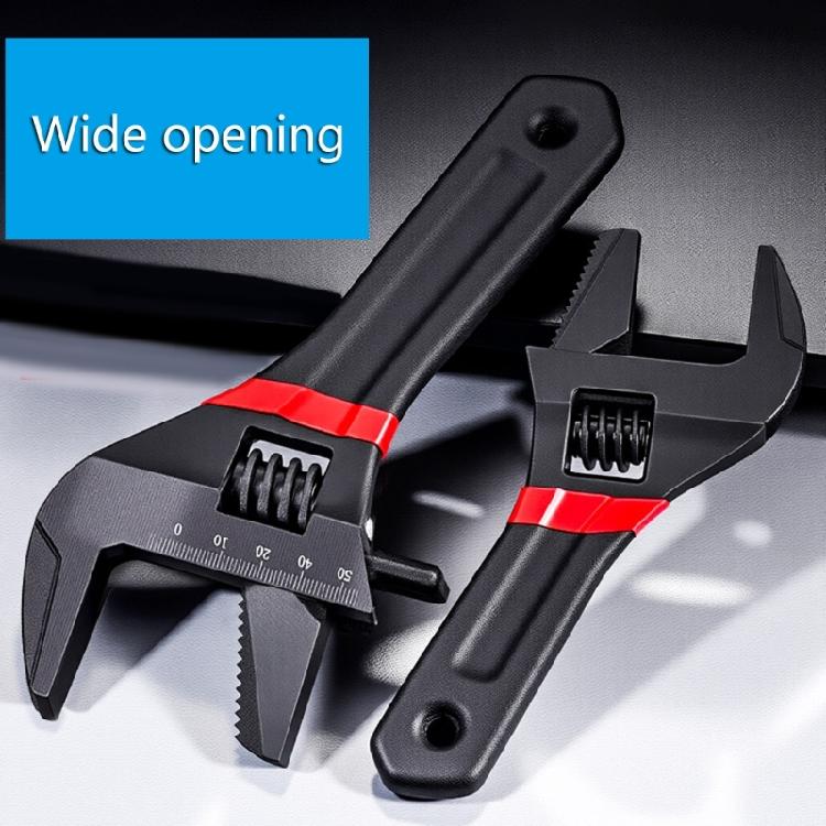 Handle Wide Jaw Wrench Home Repair Adjustable Wrench Crafted For Professional Plumbers And DIY Handymen Projects