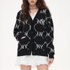MLB Old Flower Sweater Unisex Black 3AKTM0214-50BKS