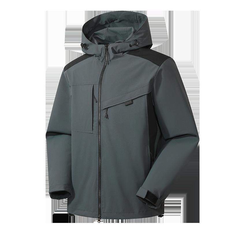 Waterproof and Windproof Outdoor Jacket for Men and Women, Hiking Suit, Thin Breathable Trench Coat