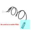1/2" Male Thread Water Filter PP Cotton Mini Filter Garden Water Sprayer Misting System with 1/4" To 1/2"Female Thread Connector