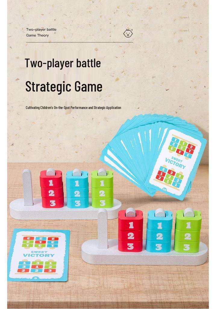 Children's Educational Color Sorting Games: Early Learning Montessori Number Battles