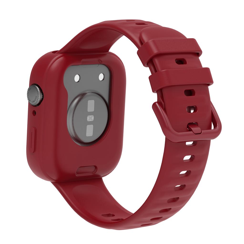 Fullt beskyttende etui deksel skall for Huawei Watch Fit 3 Smartklokke etuier myk silikon skjermbeskyttende for Huawei Fit3 Colorfu