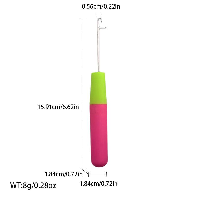 Wig & Hair Extension Crochet Hook with Tongue Hook - Braiding and Dyeing Tool Set Crochet Hook