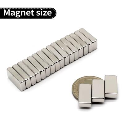 20x10x5mm Super Strong Neodymium Magnet N35 NdfeB Permanent Magnetic Imanes Block Powerful Magnets Refrigerator Magnet