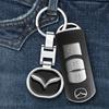 Metal Car Logo Key Chain Keyring Auto Interiors Accessories For Mazda 2 3 6 5 Atenza CX3 CX5 MX5 CX7 Axela CX30 CX90 CX60 CX50