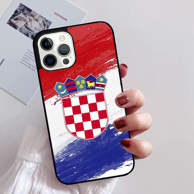 Croatia Flag Phone Case Cover For iPhone 17 Air 15 16 14 Plus 11 12 13 Pro Max Apple max