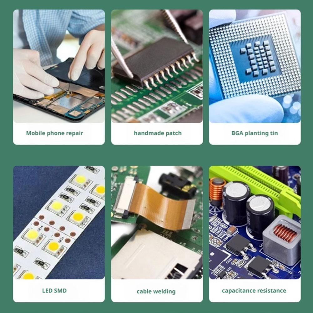 Soldering Flux Grease Needle Tube Computer Chips Phone Led Bga Smd Pga Pcb Repair Tools Lead Free Flux Rosin Paste
