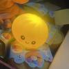 In Stock Glowing Dumpling Squishy Bun Shaped Night Light Cute Baozi Lamp USB Rechargeable Color Changing Bedroom Decor Gift