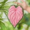 Plant Leaf Hanging Hand Towel for Kitchen and Bathroom