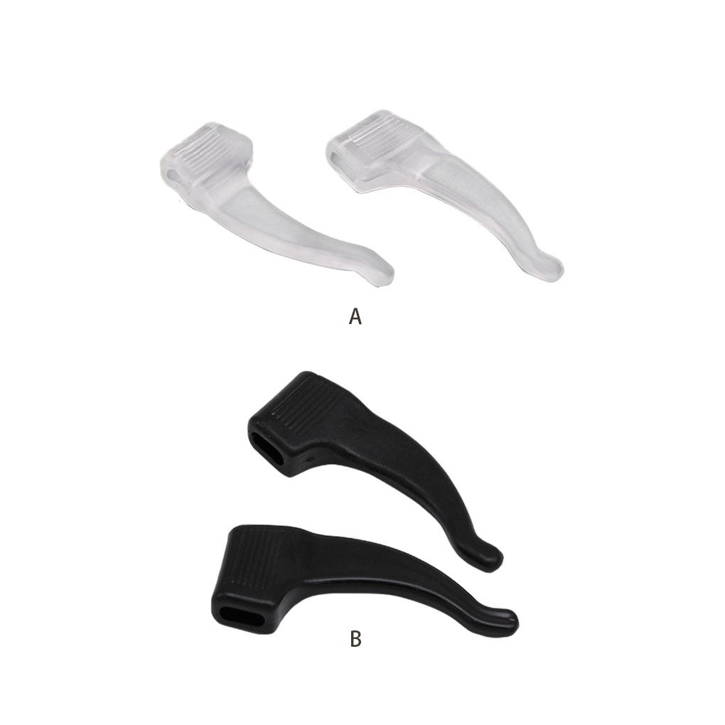  High Applicability Silicone Ear Hook For Glasses Accessories Anti-slide Silicone Ear Clip