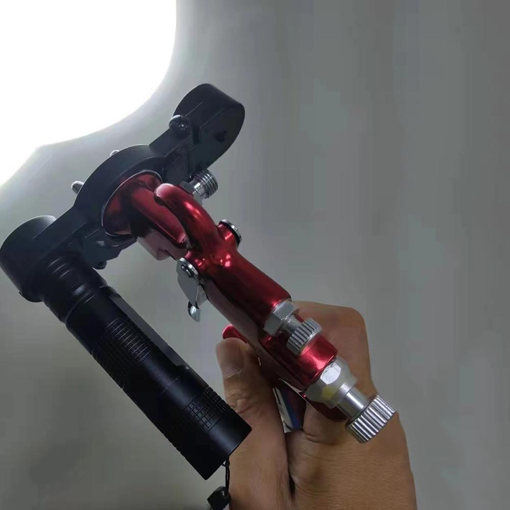 1x Spray Gun LED Light 3 Modes Adjustable For All Spray Guns Night Painting Work