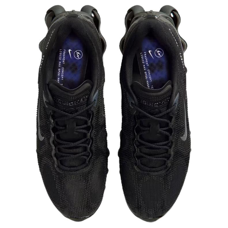 Nike X FRAGMENT AIR LIQUID MAX נעלי ריצה יוניסקס שחור IQ8601-001