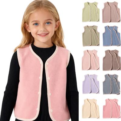 Trendig barnväst med camisole inuti