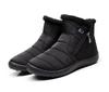 WEISHIMIBANG Snow Cold Weather Short Casual Fleece Ultra Lightweight Size Women's Boots, Boots, Boots, Style, Warm, Lining, Non-Slip, (Black, 25)