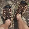 Summer casual bag head leather trend beach breathable sandals
