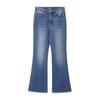 Giordano Damen High-Waist Distressed Schlagjeans