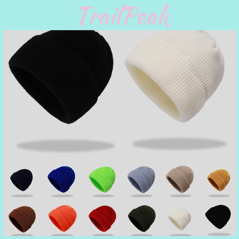 Lightweight Slouchy Skull Cap For Men And Women With Solid Color Design