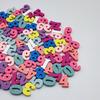 Colorful Mixed Wooden Letters DIY Home Decor Numbers
