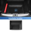 LUCKEASY Left Drive for Xpeng G9 2022‑2026 TPE 3D Car Floor Mats Trunk Pad Backrest Liner All Weather Accessories Black