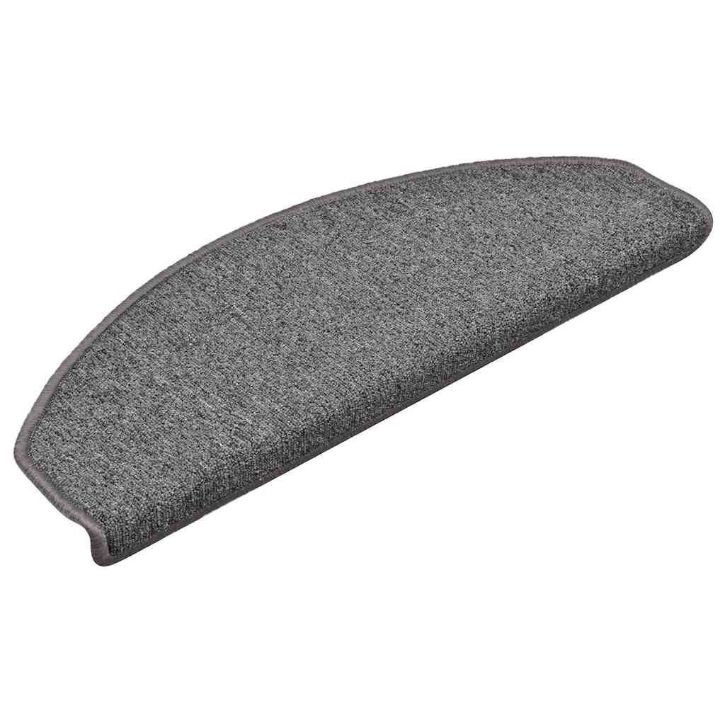 Step Mats 30 Pcs. 65 X 24 X 4 Cm Dark Gray Semi Circular Large