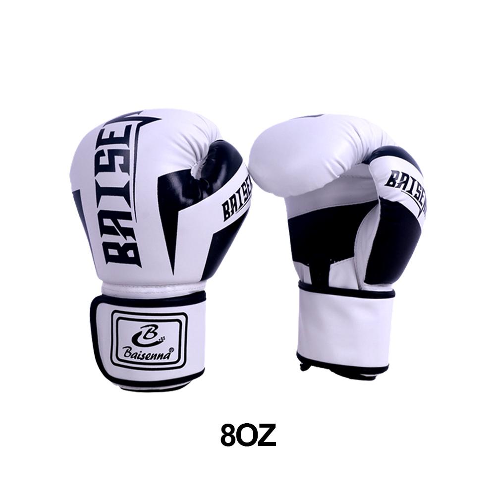Thickened Boxing Gloves MuayThai Sanda Professional Competition  for Training Sandbag Fighting Taekwondo Adult Kid Sport Supplie