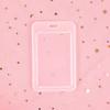 Women Men Card Holder Fashion Metal Retractable Business Credit Card Holders Bank ID Holders Badge Child Bus Card Cover Case