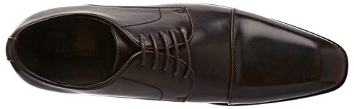 Kobe Liberal LIBERAL Business Shoes, Wingtip, Straight Tip, LB209 (Size 28.0, Dark Brown)