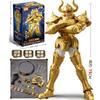 Original Anime Saint Seiya Building Block Toy Saint Seiya Taurus Aldebaran Aiolos Aiolia Mu Action Figure Splicing Toy Collect