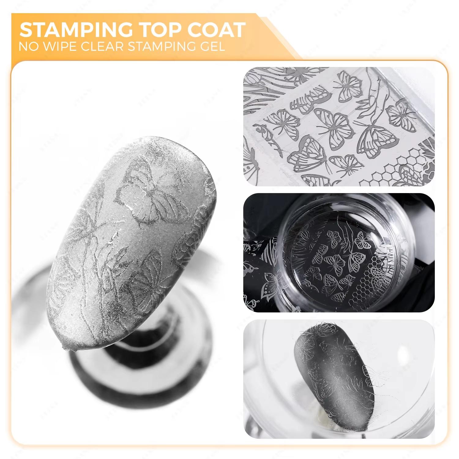 

JTING Новейший 10г Прозрачный Гель для Стемпинга Без Липкого Слоя Топ Гель Лак Гель Лак Частная Марка На Заказ Оптом Поставщик для Ногтей