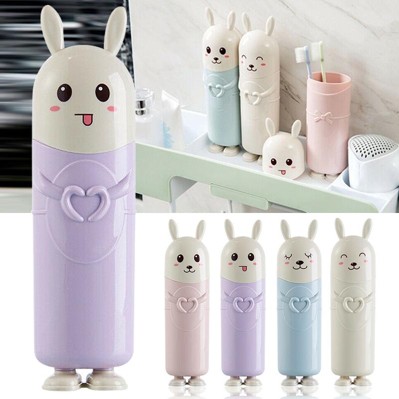 

PDTO 1 шт. новый дорожный портативный держатель для зубной щетки и зубной пасты, чехол для хранения, коробка-органайзер