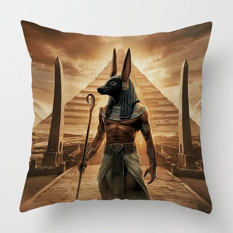 Modern Decorative Cushion for Home Living Room Decor Throw Pillow Cover 45*45 40x40cm 60x60cm 45x45cm 50x50cm Egypt pharaoh