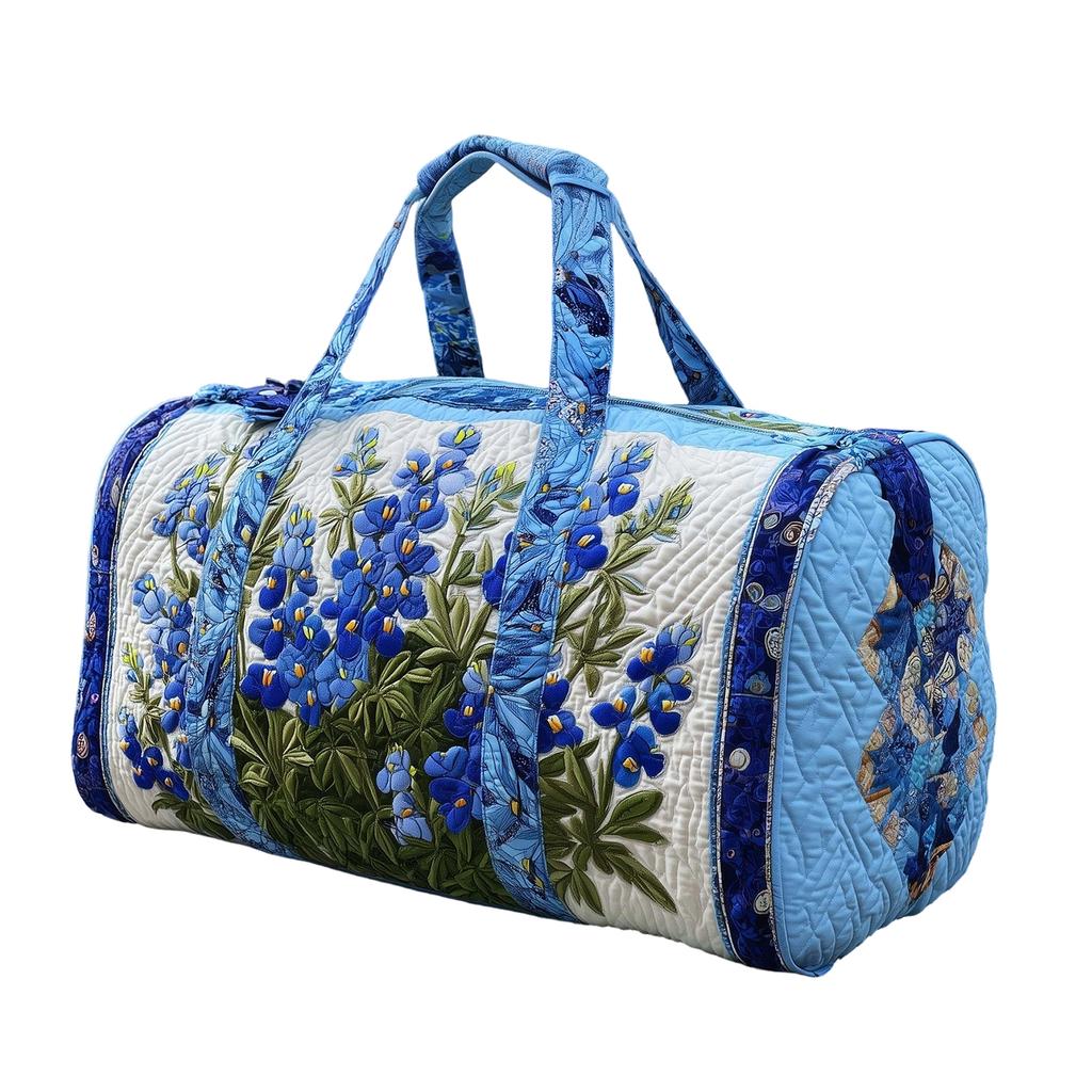 Borsa da Viaggio Trapuntata Imbottita Serie Floreale 3D Borsa Yoga da Donna alla Moda Stampata Borsa a Mano