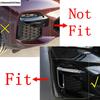 Front Fog Light Lamp Eyebrow Grille Air Intake Decoration Cover Trim For BMW X5 G05  - 2024 Black / Carbon Fiber Accessories