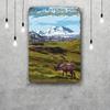 kenai fjords national park Decor Poster Vintage Tin Sign Metal Sign Decorative Plaque for Pub Bar Man Cave Club Wall Decoration