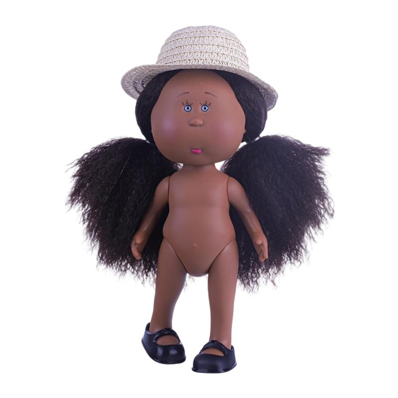 Adorable 24cm Plastic Potato Doll for Kids Creative Play Safe Easy Clean Home Decors Toy for Children Over 3 Years Old