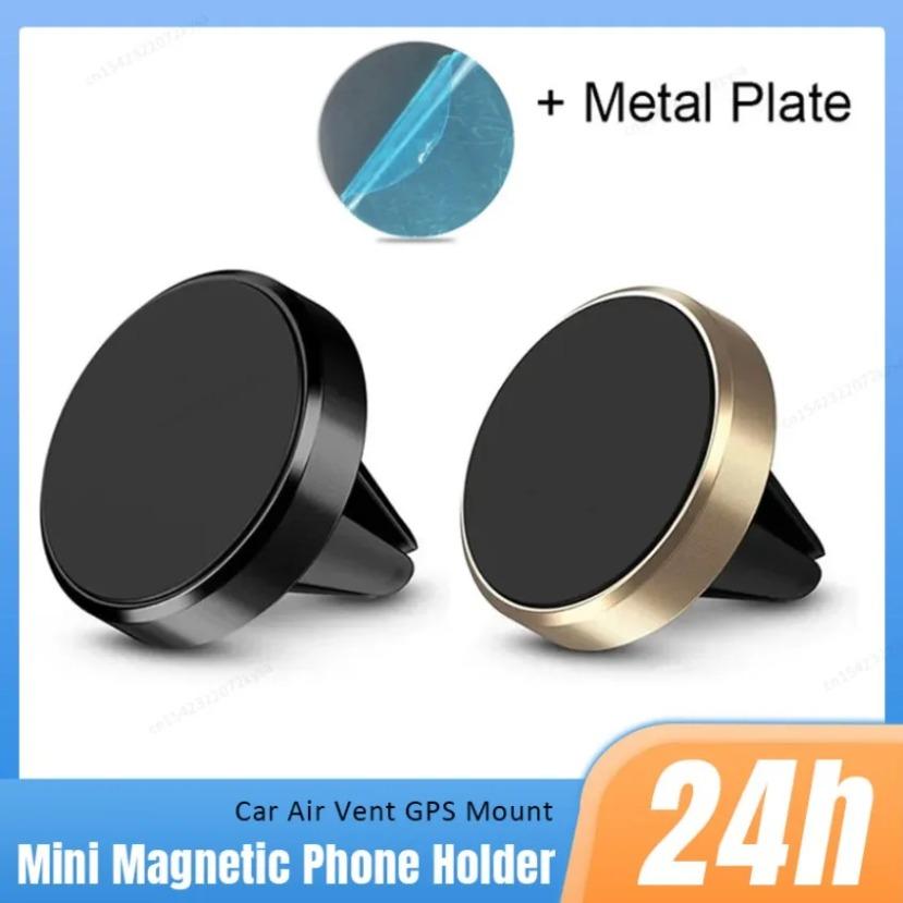 1PCS Car Mounted Magnetic Phone Holder Magnetic Navigation Holder Air Outlet Magnetic Holder for iPhone 16 15 Xiaomi Universal