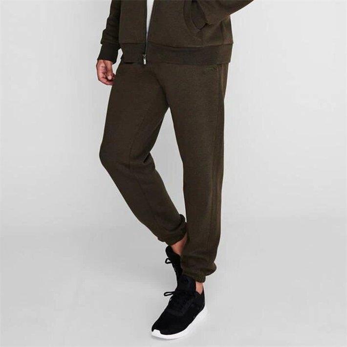 Slazenger Cuffed Men's Sweatpants, Khaki, Size XXL