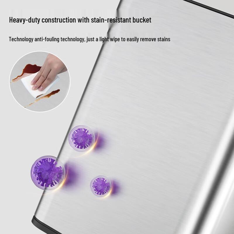 CCKO 9L Smart Sensor Papperskorg i Rostfritt Stål