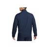 Nike Solid Color Logo Zip-Up Stand Collar Jacket Men Jackets Navy-Blue DM6620-451