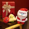 Santa Plush Figure Soft Toy For Kid Bedroom Decor And Christmas Gift
