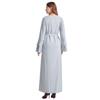 Women's Long Beaded Dress - Middle Eastern Arabic Robe Ethnic Costume